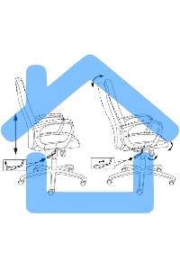Кресло руководителя Бюрократ CH-808AXSN/TW-12 серый TW-12