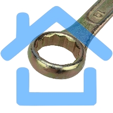 Ключ комбинированный Rexant 19 мм, желтый цинк