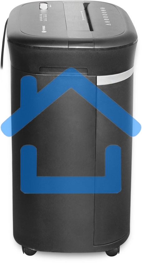 Шредер ГЕЛЕОС УМ28-5, DIN P-5 (5 ур-нь секр.), 28 литров, фрагмент 1,9х12мм, 13-14 лист (70г/м2), CD/пл.карты/скрепки/скобы,