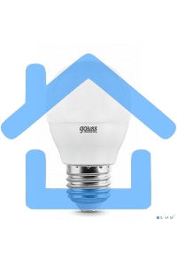 Лампа cветодиодная Gauss LED Elementary Globe 6W E27 2700K Арт.LD53216