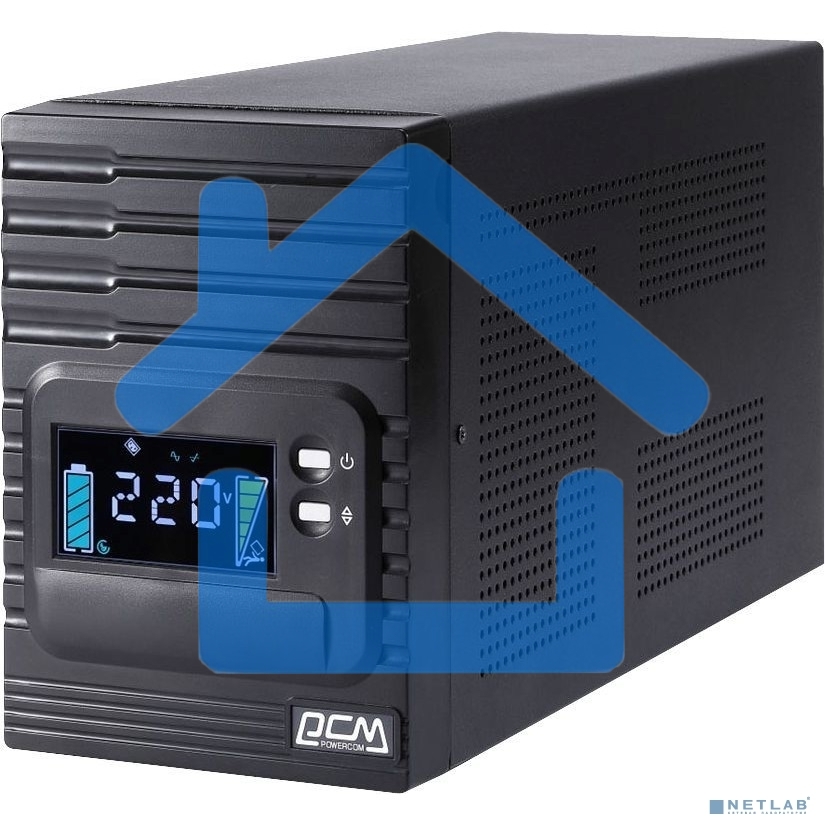 Источник бесперебойного питания Powercom Smart King Pro+ SPT-2000-II LCD 1600Вт 2000ВА черный