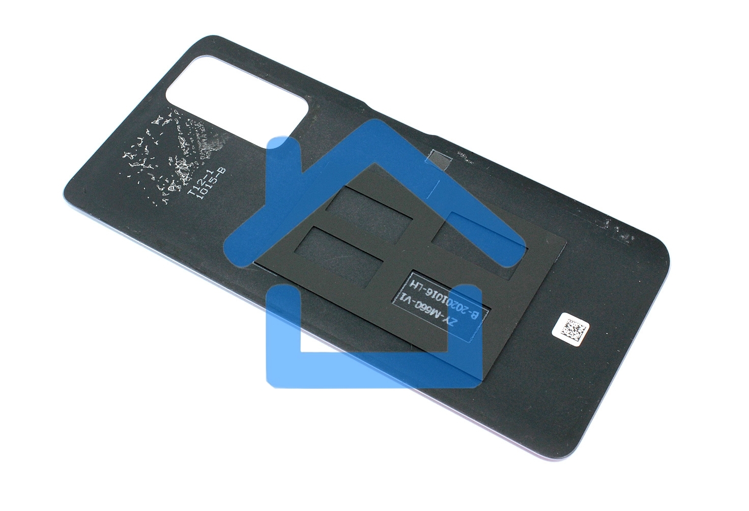 Задняя крышка для Huawei Honor 10X Lite (Service Pack 97071AGQ) серебристая