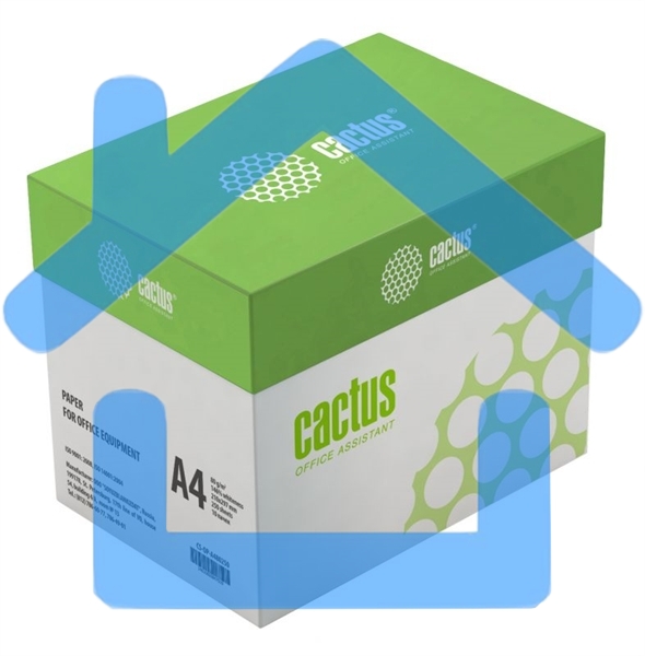 Бумага Cactus CS-OP-A480250 A4/80г/м2/250л./белый CIE146%