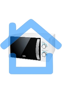 Микроволновая печь BBK 20MWS-711M/WS белый/серебро, 20 литров, механическое управление, 700 Вт