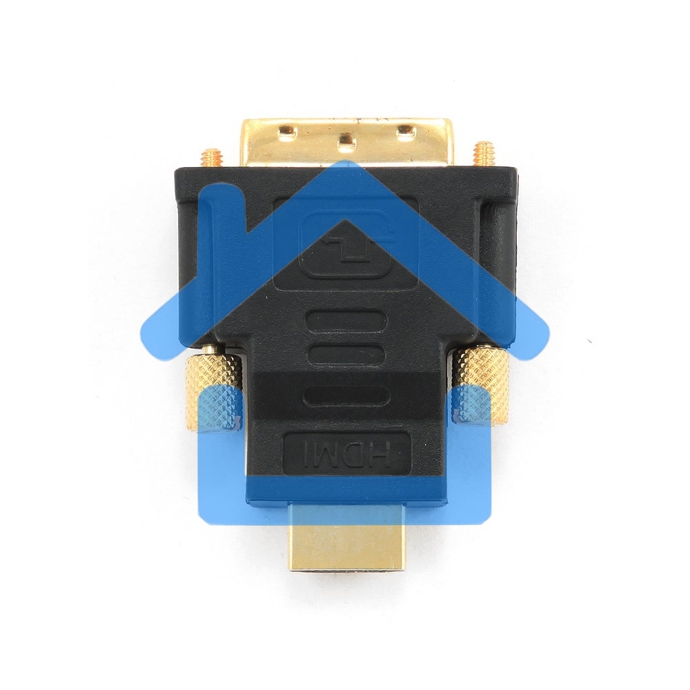 Адаптер (переходник) Gembird HDMI-DVI A-HDMI-DVI-1, 19M/19M, золотые разъемы, пакет