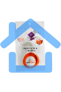 Кабель Gembird USB 2.0 Cablexpert CC-ApUSBp1m, AM/Lightning 8P, 1м, силиконовый шнур, разъемы фиолетовый металлик, пакет