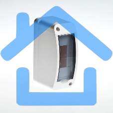 Бокс ОП Тусо 2мод. IP40 бел. /прозрачная двер. Рувинил 68302 Бокс ОП Тусо 2мод. IP40 бел. /прозрачная двер. Рувинил 68302