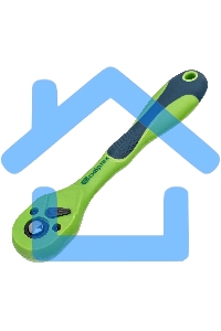 Ключ трещотка СИБРТЕХ двухкомпонентная рукоятка 1/4