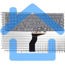 Клавиатура для ноутбука HP Pavilion Power 15-cb000 черная с зеленой подсветкой