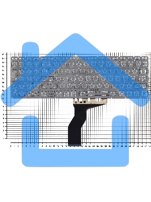 Клавиатура для ноутбука HP Pavilion Power 15-cb000 черная с зеленой подсветкой