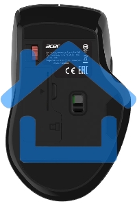 Мышь беспроводная Acer OMR150 черный, 1600 dpi, радиоканал, USB, кнопки - 6