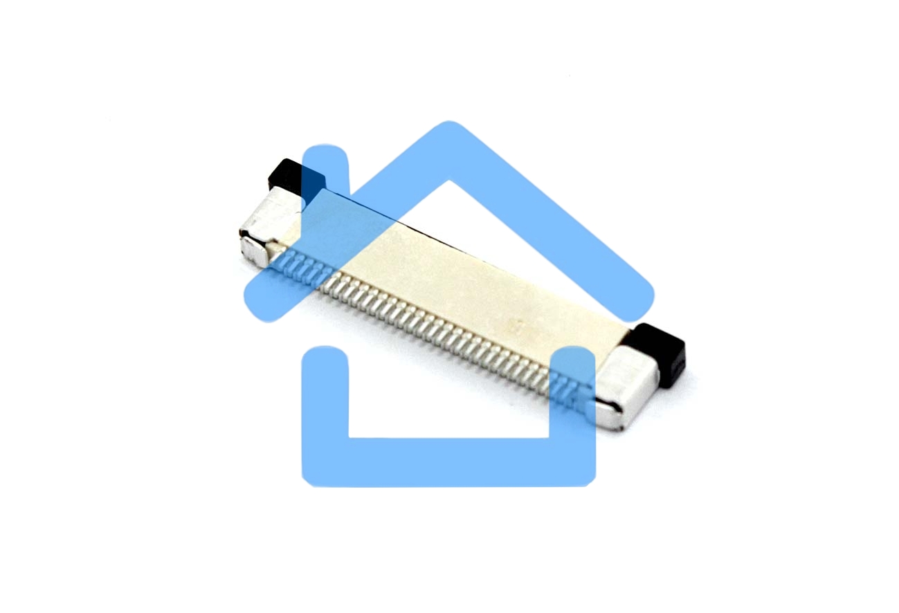 Разъем FPC  Half Coverage Bottom Contact 0.5K-BX-32PWB 32 pin высота 2мм шаг 0,5мм