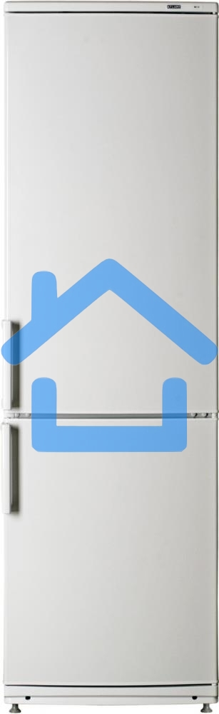 Холодильник Atlant XM-4024-000 белый двухкамерный 246/101л морозилка снизу