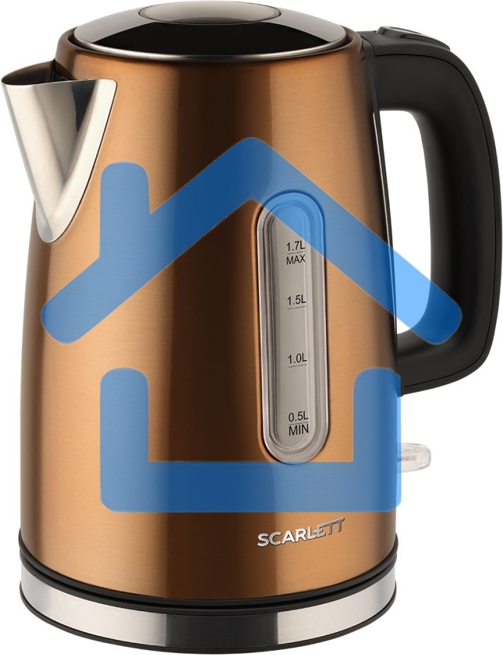 Чайник электрический Scarlett SC-EK21S98 1.7л. 2200Вт бронзовый (корпус: нержавеющая сталь)