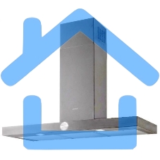 Вытяжка Jetair TOUCH IX/A/90 Декоративный дизайн, Т-образная, 90 см, 3-позиционное ротационное управление, 1200 куб. м., нержавеющая сталь