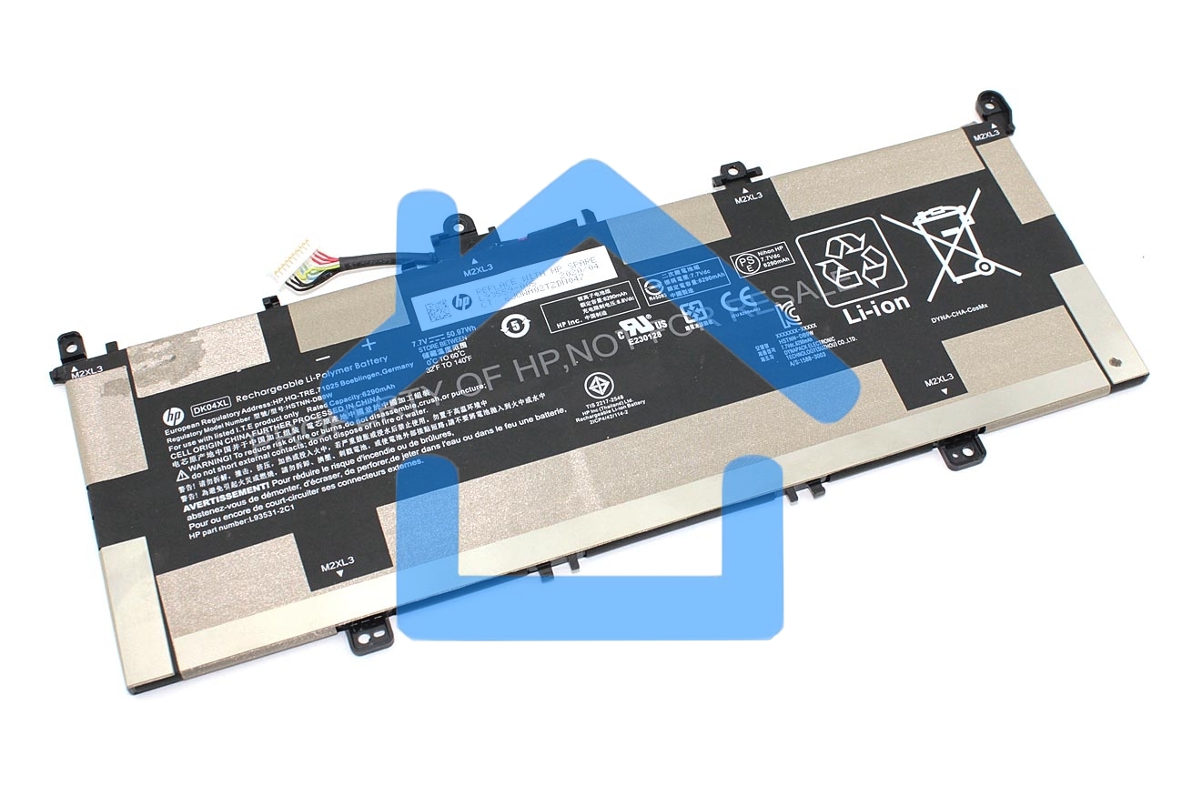 Аккумуляторная батарея для ноутбука HP Chromebook x360 13C-CA7.7V 50.97Wh