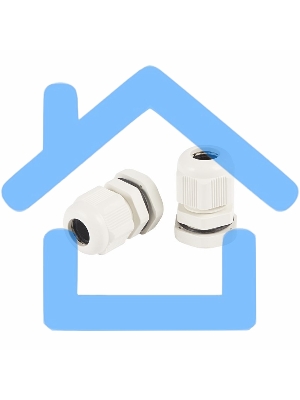 Кабельный ввод PG-9 (4-8 мм) серый