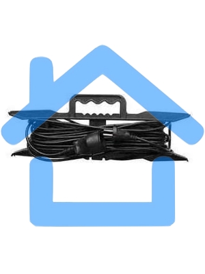 Удлинитель-шнур на рамке 1х40м с заземл. 10А IP20 2.2кВт Союз 481S-5304