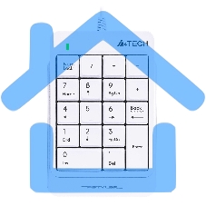 Числовой блок A4Tech Fstyler FK13P проводной, USB, белый