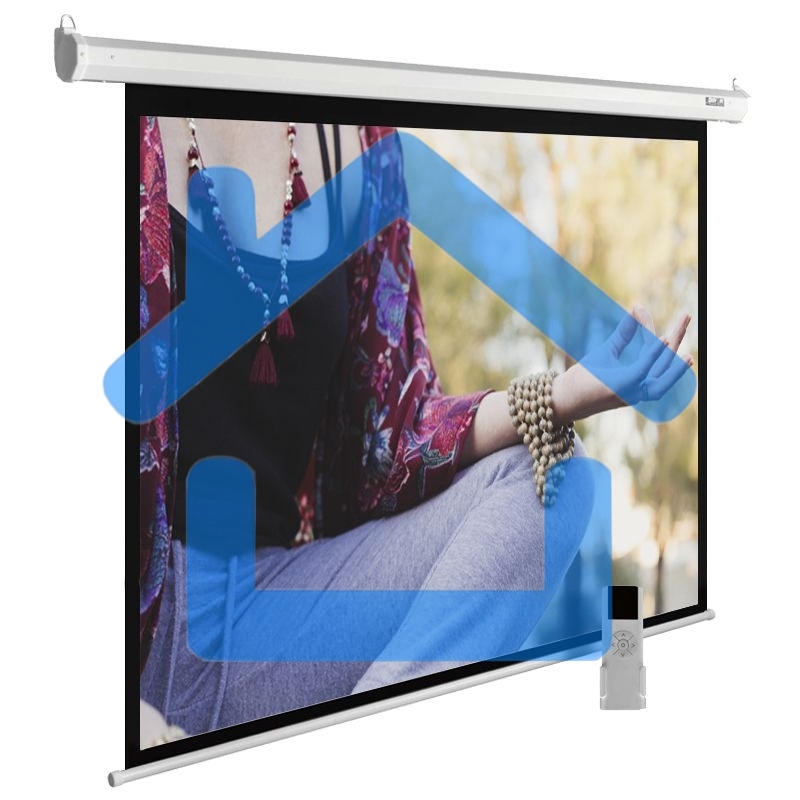 Экран Cactus 210x280см MotoExpert CS-PSME-280x210-WT 4:3 настенно-потолочный рулонный белый (моторизованный привод)