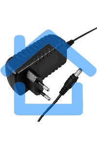 Источник питания 110-220 V AC/5 V DC 3 А 15 W с DC разъемом подключения 5.5х2.1, без влагозащиты (IP23)