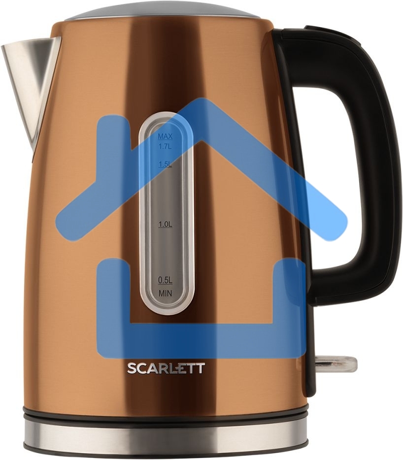 Чайник электрический Scarlett SC-EK21S98 1.7л. 2200Вт бронзовый (корпус: нержавеющая сталь)