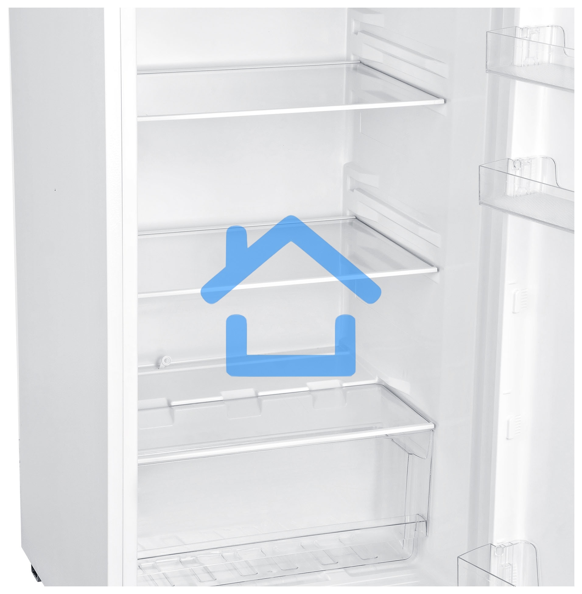 Холодильник Hyundai CT2551WT белый двухкамерный 166/40л морозилка сверху