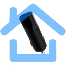 Зарядное устройство в прикуриватель Rexant USB x Type-C, 18W, с Quick charge, черный