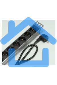 Вертикальный блок розеток ЦМО Rem-16 с авт. 16А, 20 Shuko, 16A, алюм., 33-38U, шнур 3 м. (R-16-20S-A-1420-3)