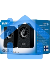 Акустическая система SVEN 135, черный (6 Вт, питание USB)