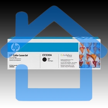 Картридж лазерный HP CC530A черный для LJ CP2025/CM2320 3500стр.