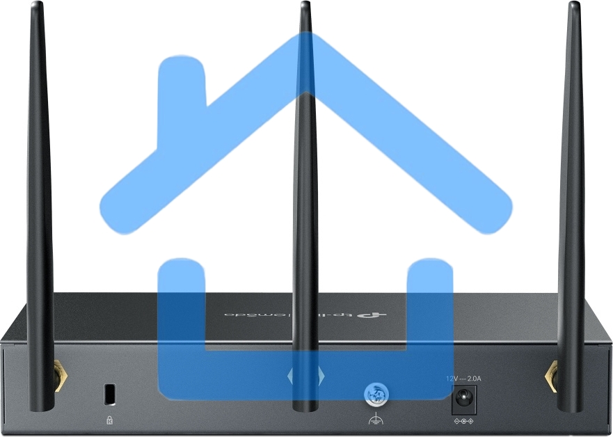 VPN-маршрутизатор TP-Link ER706W Omada с гигабитными портами и поддержкой Wi-Fi AX3000, 1 гиг. SFP WAN/LAN, 1 гиг. RJ45 WAN, 4 гиг. RJ45 WAN/LAN, USB 3.0, до 574 М/с на 2,4 ГГц + до 2402 М/с