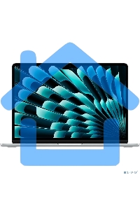 Ноутбук Apple MacBook Air A3240 серебристый MW0W3HN/A M4 10 core 16Gb SSD 256Gb/8 core GPU 13.6