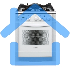 Плита газовая Gefest ПГ 6500-03 0042 белый, конфорок 4 шт, духовка 52 л, 60 см x 85 см x 60 см