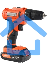 Дрель-шуруповерт аккумуляторная Patriot BR 117Li THE ONE, Аккумуляторная, 12В, 2 АКБ, Кейс