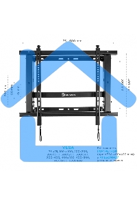 Настенное крепление ONKRON PRO7 Mдля видеостен 40”-70