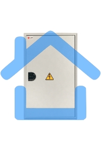 Щит распред. EKF mb21-36n навесной ЩРН-36 пласт. замок (480х300х120) IP31 EKF PROxima