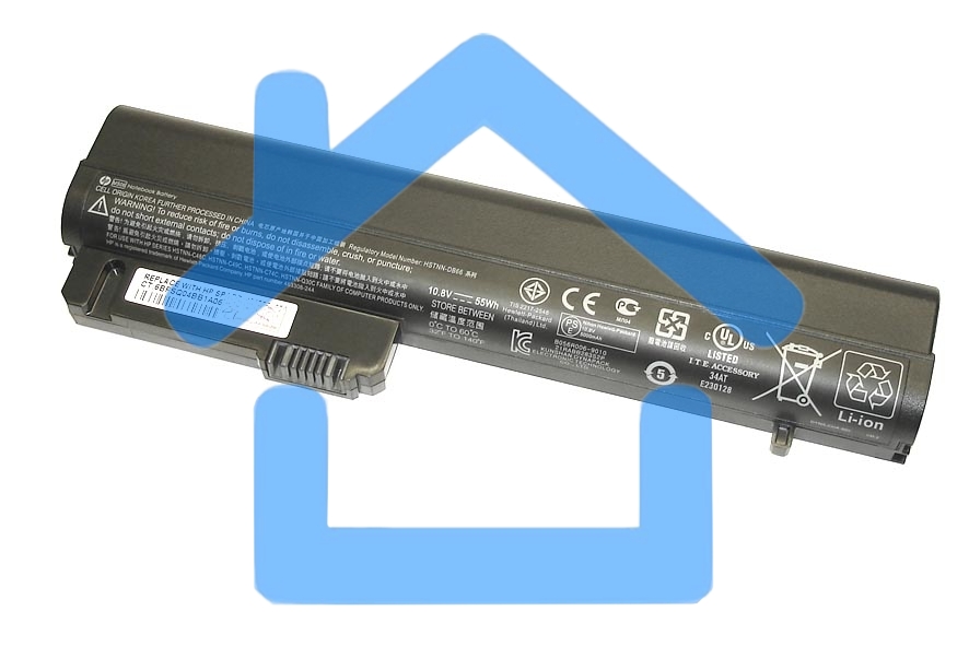 Аккумуляторная батарея для ноутбука HP Compaq NC2400-G 5200mAh OEM черный
