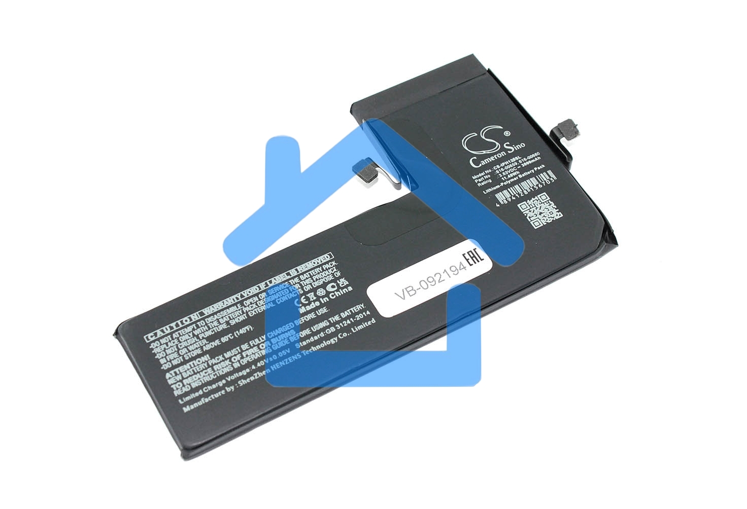 Аккумулятор CameronSino CS-IPH120SL для iPhone 11 Pro 3.83V 3000mAh / 11.49Wh Li-Polymer