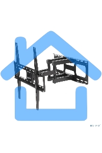 Кронштейн для ТВ ARM MEDIA COBRA-51 черный (max VESA 400x400 мм., настенный, наклонно-поворотный, max 35 кг)