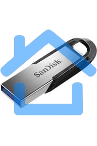 Флешка USB Sandisk 64 Gb Cruzer Ultra Flair SDCZ73-064G-G46 USB 3.0 серебристый/черный