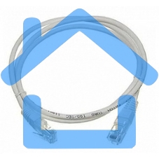 Патч-корд LANMASTER LSZH FTP кат.6, 1.5 м, серый