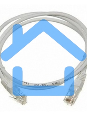 Патч-корд LANMASTER LSZH FTP кат.6, 1.5 м, серый