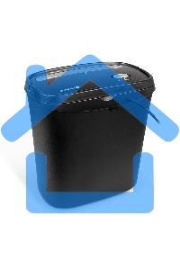 Шредер ГЕЛЕОС УД15-4, (DIN P-4), фрагмент 3,9х35мм, 8-10 лист (70г/м2), скобы, 15 литров