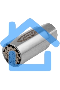 Головка торцевая GROSS многоразмерная CrV 6-21мм под квадрат 3/8