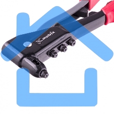 Заклепочник литой Matrix, 260 мм, заклепки 2,4-3,2-4,0-4,8 мм