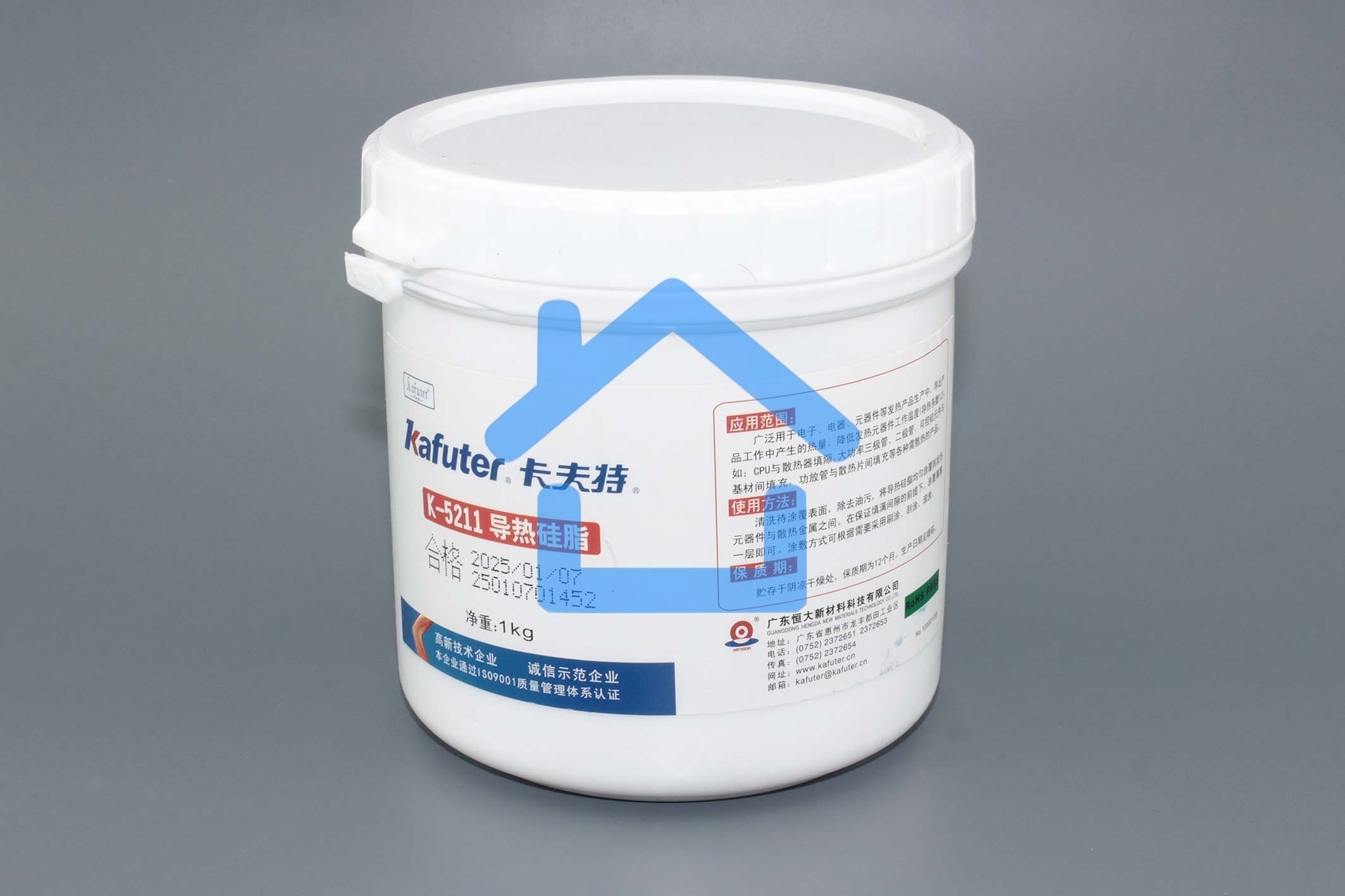 Смазка термопроводящая Kafuter K-5211 1000 грамм