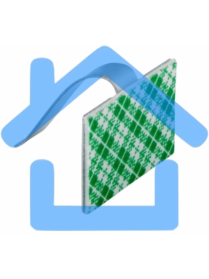 Площадки самоклеющиеся металлические с клипсой под шлейф Rexant (ПКШМ) 30x20 мм, упаковка 100 шт.