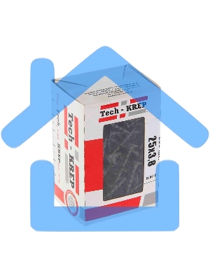Саморез 3.8х25 гипсокартон-дерево (уп.200шт) коробка Tech-Krep 102120