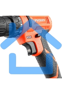 Дрель-шуруповерт аккумуляторная Patriot BR 117Li THE ONE, Аккумуляторная, 12В, 2 АКБ, Кейс